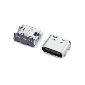 TYPE-C 板上四腳插